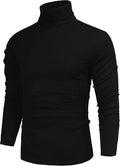 Men’s Slim Fit Lightweight Mock Turtleneck Sweater