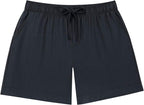 Men’s Linen Blend Flat Front Chino Athletic Shorts