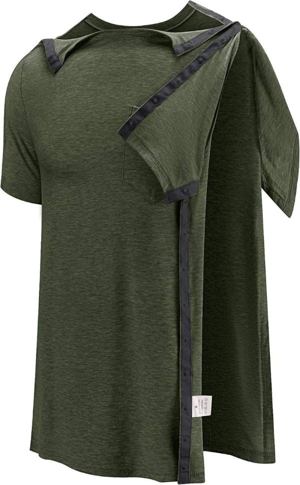 Post-Surgery Adaptive Short Sleeve Shirt